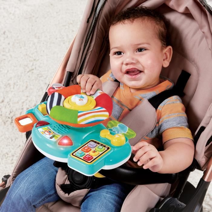 VTECH BABY Pilot Steering Wheel - Interactive Toy for Babies 6 Months+