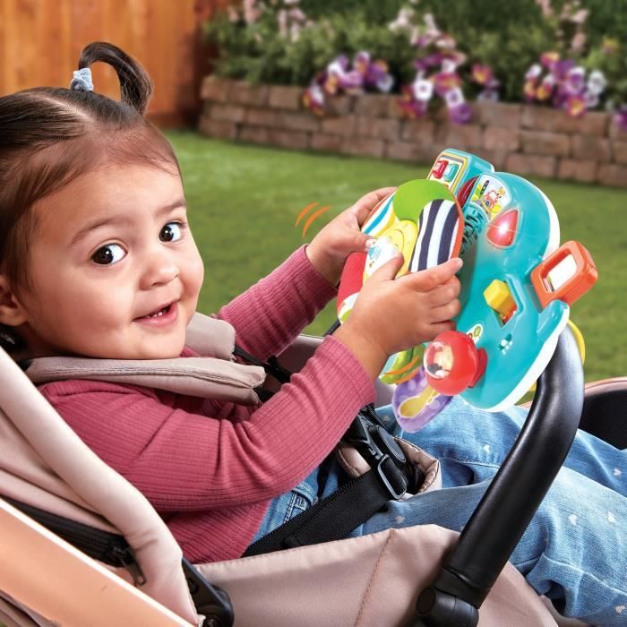 VTECH BABY Pilot Steering Wheel - Interactive Toy for Babies 6 Months+