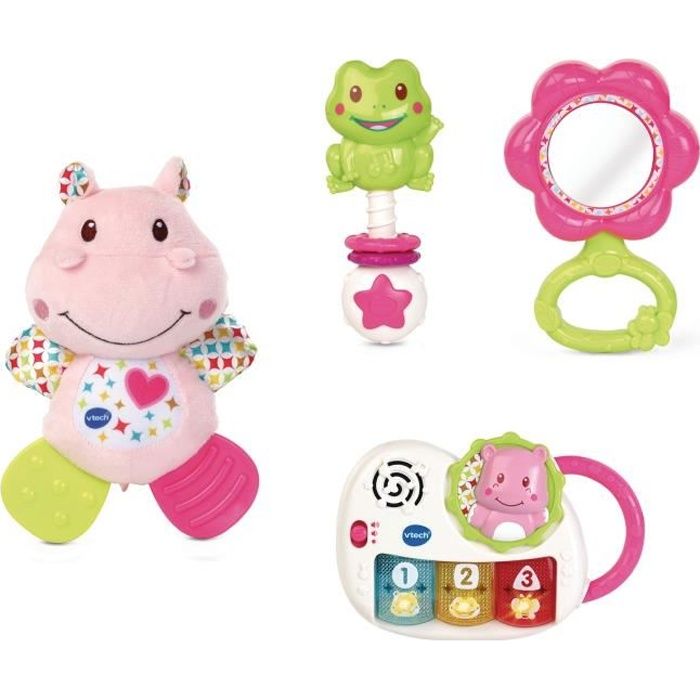 VTECH BABY Newborn Gift Set - Sensory Awakening - Pink - 0 to 36 Months
