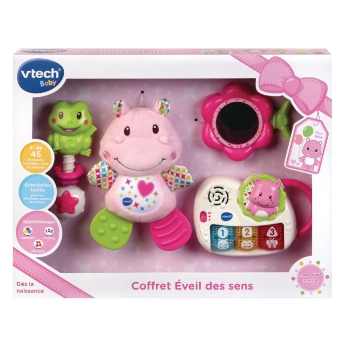 VTECH BABY Newborn Gift Set - Sensory Awakening - Pink - 0 to 36 Months