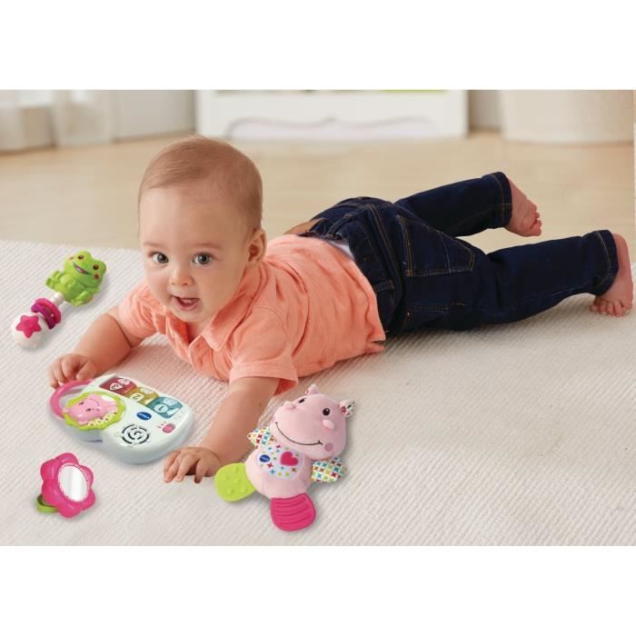 VTECH BABY Newborn Gift Set - Sensory Awakening - Pink - 0 to 36 Months