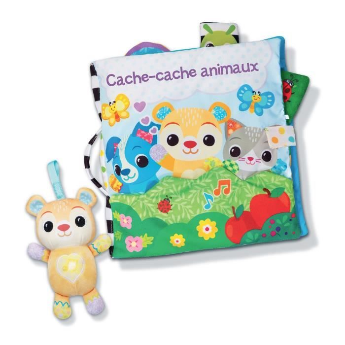 VTECH Big Book of Toudoux Discoveries - Interactive Fabric Book for Babies 3-24 Months