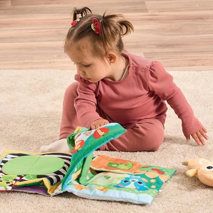 VTECH Big Book of Toudoux Discoveries - Interactive Fabric Book for Babies 3-24 Months