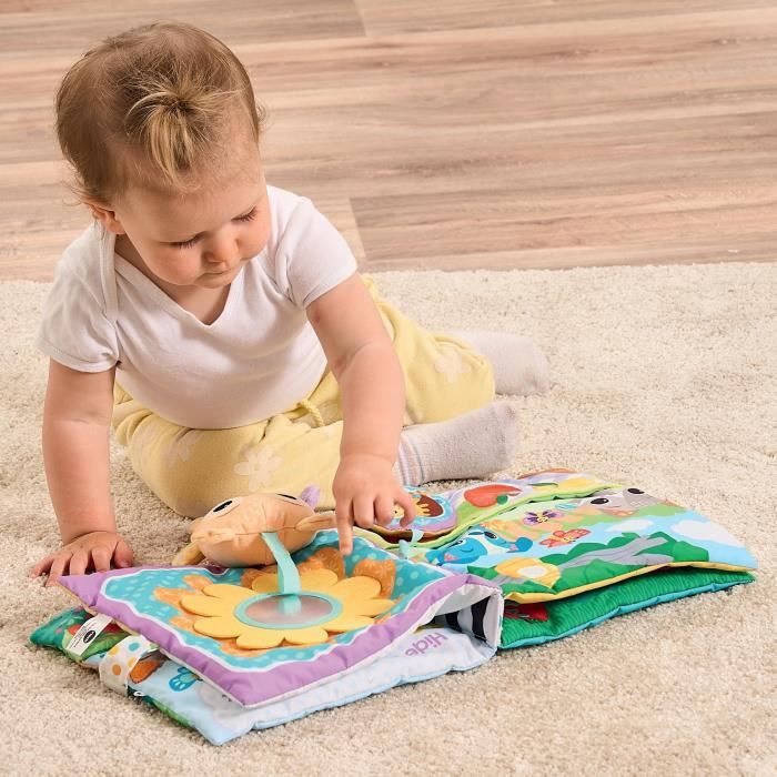 VTECH Big Book of Toudoux Discoveries - Interactive Fabric Book for Babies 3-24 Months