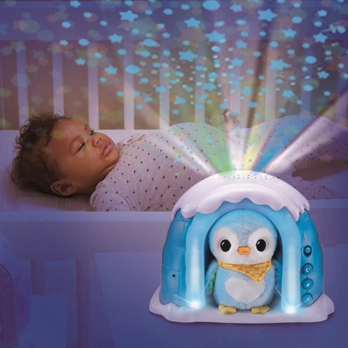 VTECH Starry Night Light Little Penguin - Musical Night Light for 0-6 Years