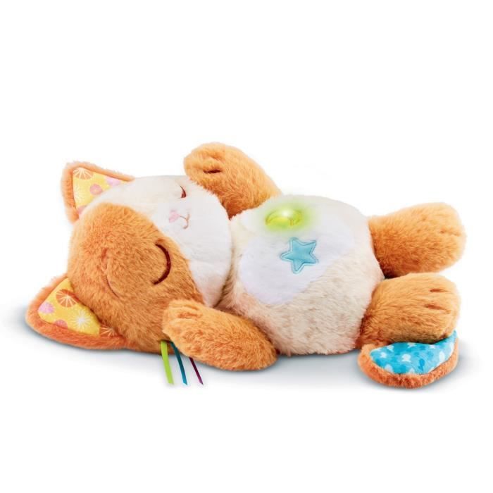 VTECH My Sweet Night Kitten - Interactive Plush Toy for Babies