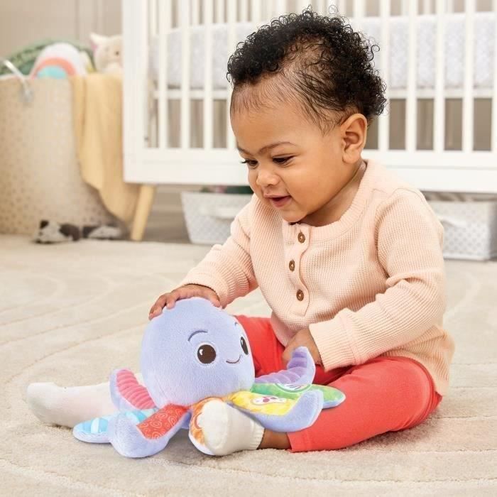 VTECH Plush Toy - Lila, Lumi Musical Octopus - 3-36 Months - Interactive