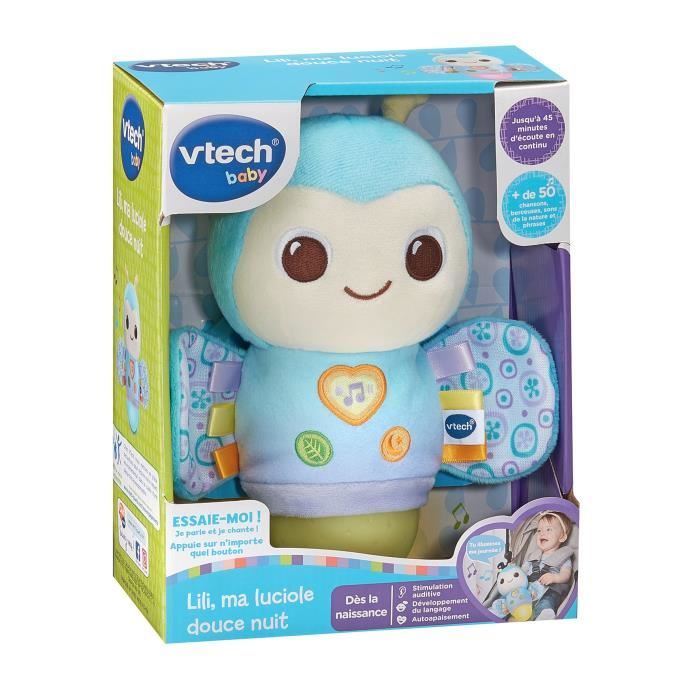 VTECH LILI My Firefly Sweet Dreams - Plush Toy for Babies 0 Months+
