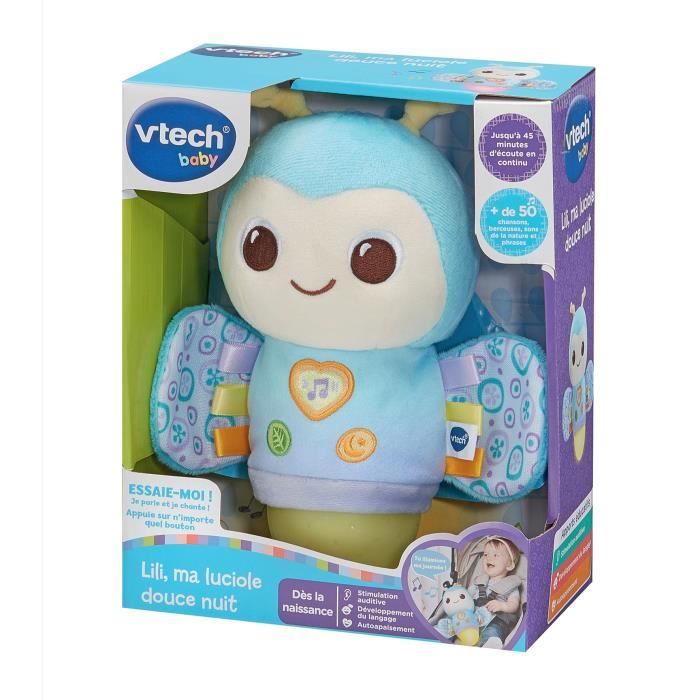 VTECH LILI My Firefly Sweet Dreams - Plush Toy for Babies 0 Months+
