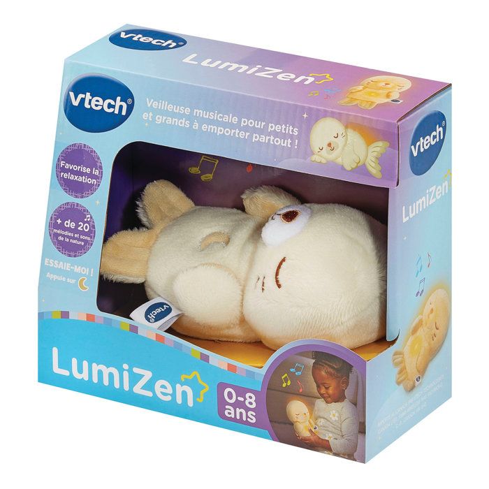VTECH LumiZen - Soft Toy - 0-8 Years - Grey