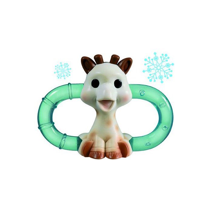 Sophie the Giraffe Teething Ring - Double Polar Ring - Refrigerate - Textured