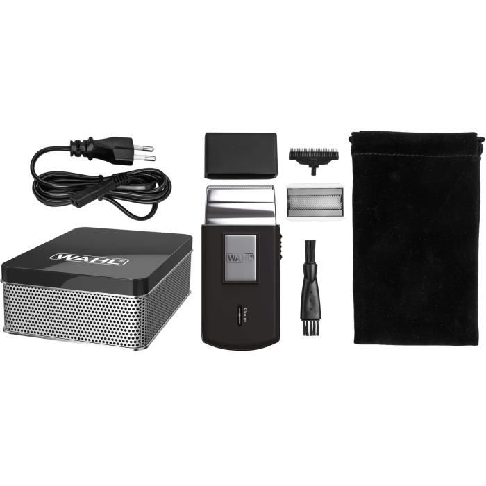 WAHL Travel Shaver 03615-1016 - Rechargeable, Lightweight, Compact