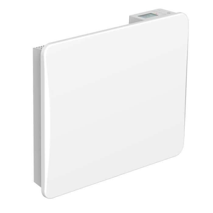 WARM TECH Electric Inertia Radiator - 1000W - Ceramic - 230V - Up to 40m³ - White