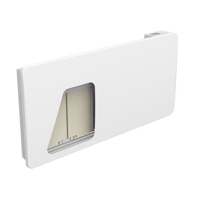 WARM TECH Electric Inertia Radiator - 1500W - Ceramic - 230V - Up to 60m³ - White