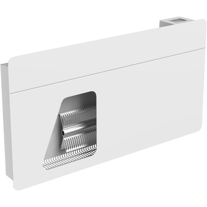 WARM TECH Wall-mounted Electric Convector Heater - 1500W - 230V - Up to 40m³ - White