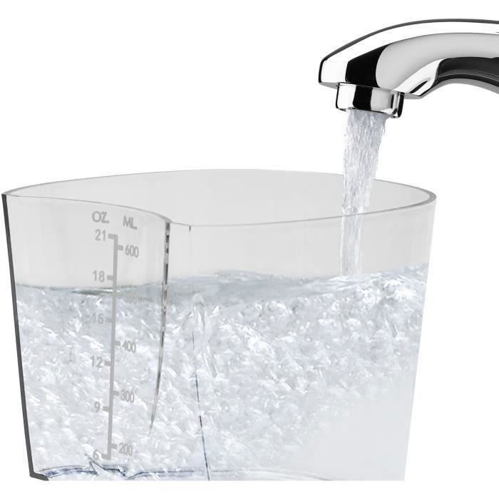 WATERPIK Ultra Professional WP-663 Fixed Water Flosser - 1250 Pulses - 90s Capacity - 7 Nozzles - Blue