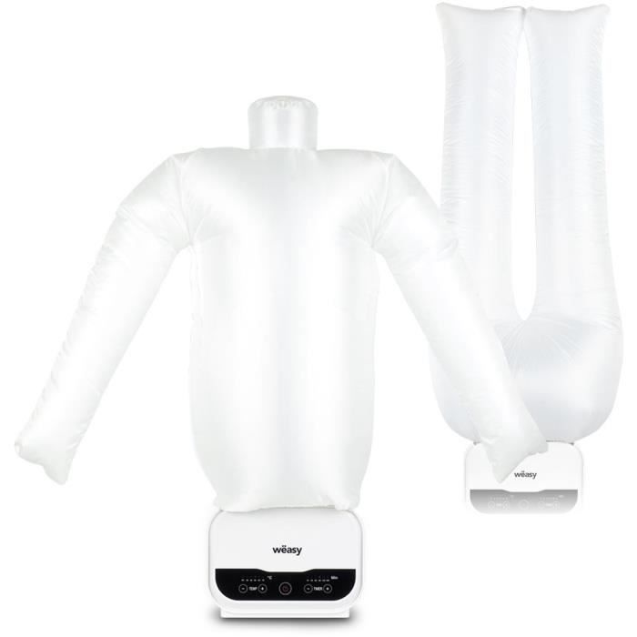 HKoeNIG Ironing Mannequin - Magic Pressing - 1200 W - With Trouser Cover - White