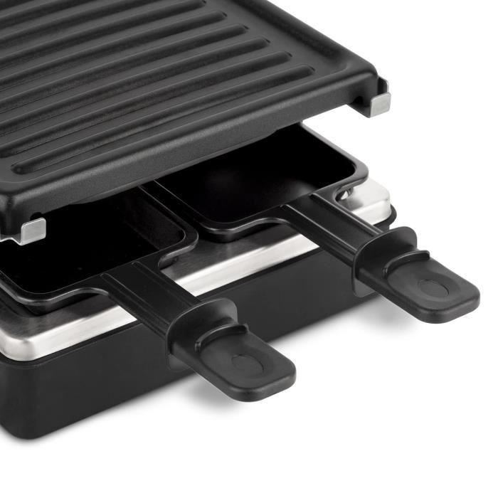 WEASY Raclette Grill - 600W - Serves Up to 4 People - Non-Stick Coating LUGA40