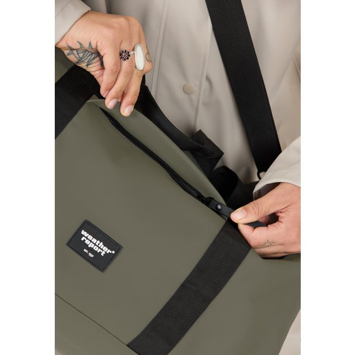 WEATHER REPORT Sports Bag Bronze PU 40 L Khaki