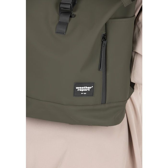 Sports Bag - WEATHER REPORT - Bronze PU - Khaki