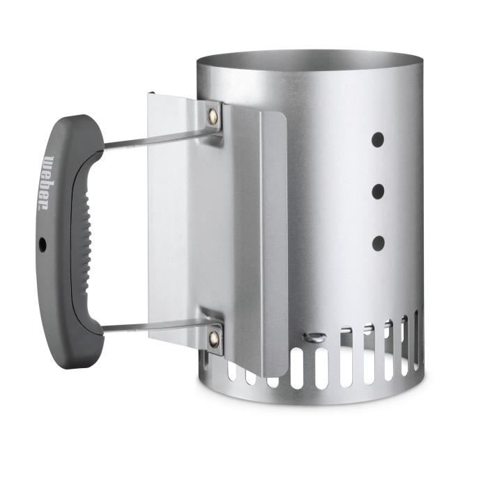 Weber - Kitchen Chimney Starter - Smokey Joe - Stainless Steel - Grey