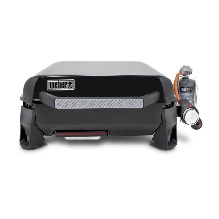 WEBER Premium Gas Griddle - SLATE - 43 cm - Cooking Surface: 43 x 41 cm - Black