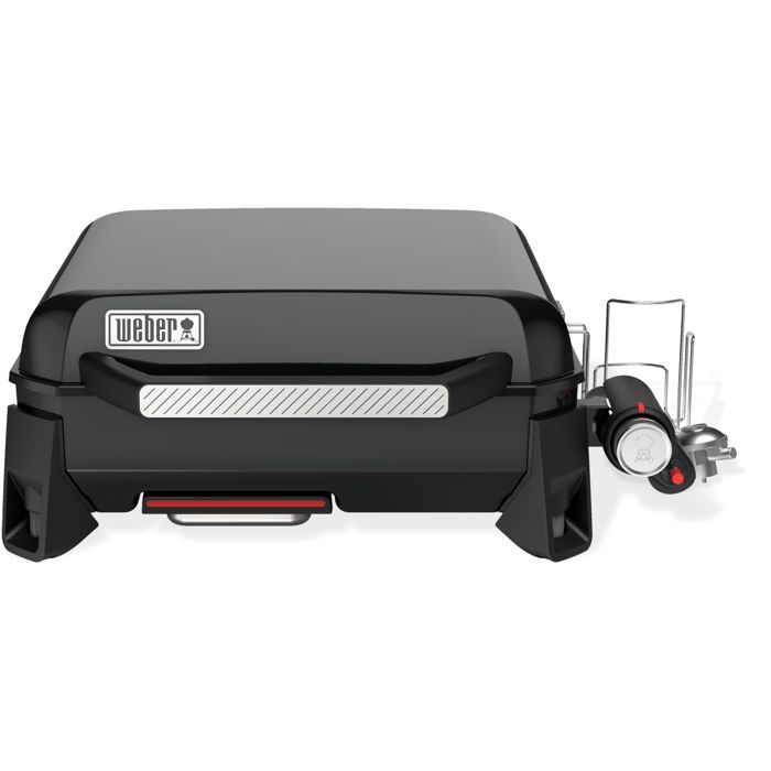 WEBER Premium Gas Griddle - SLATE - 43 cm - Cooking Surface: 43 x 41 cm - Black