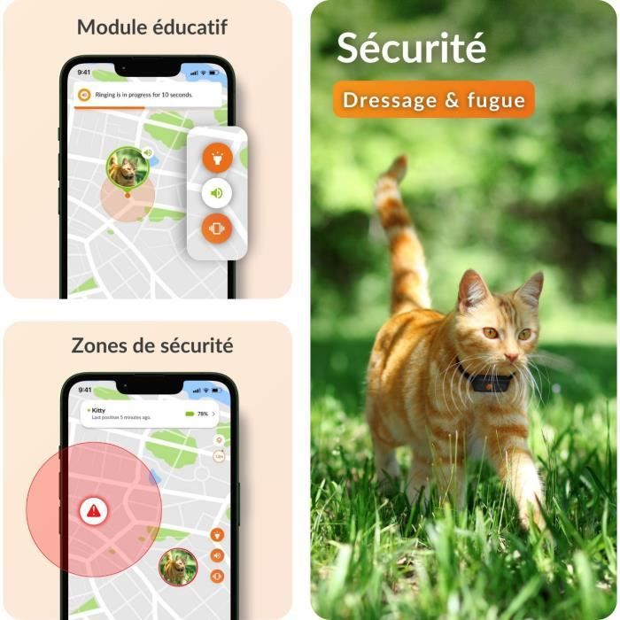 Weenect XS GPS Tracker for Cats - Black Edition 2023