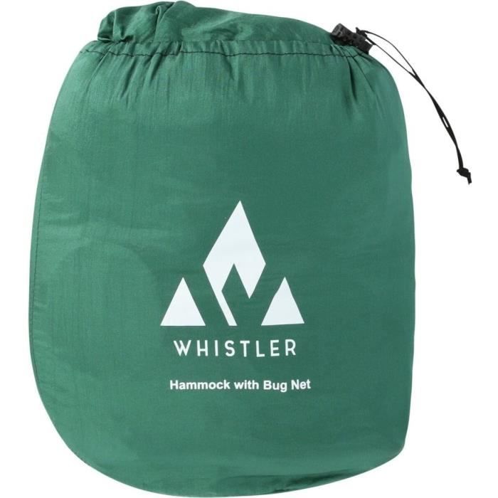 WHISTLER Hammock - Tongass - With Mosquito Net - Lightweight and Comfortable