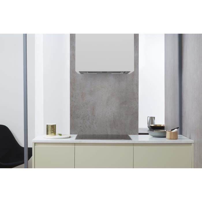 WHIRLPOOL Built-in Cooker Hood - WCT64FLSX - 59.5 x 56.4 x 13.2 cm - Stainless Steel
