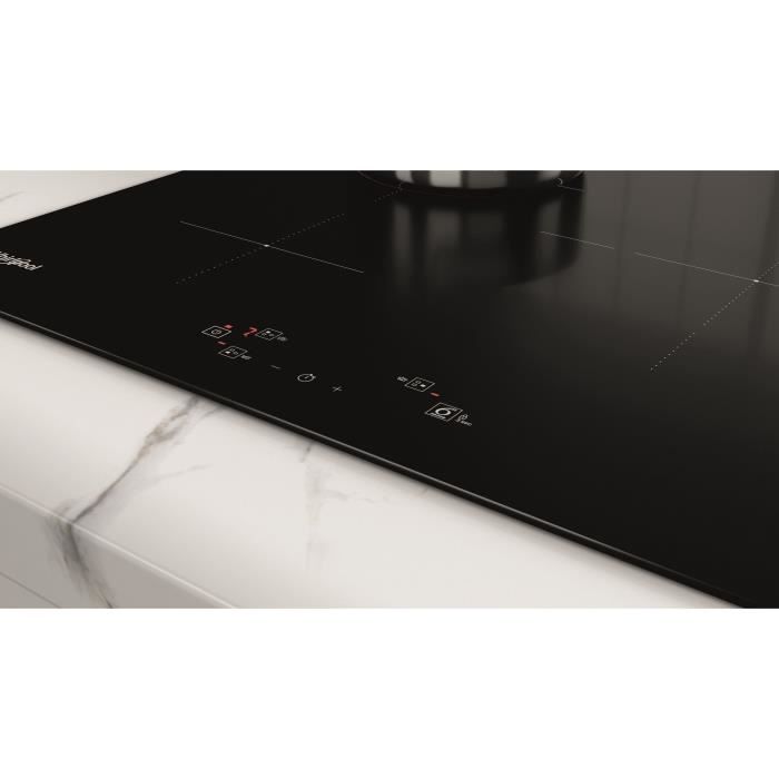 WHIRLPOOL Induction Hob - WSQ1160NE - 3 Burners - 60 cm - Black