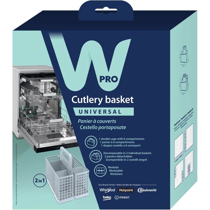 WPRO DWB304 Dishwasher cutlery basket