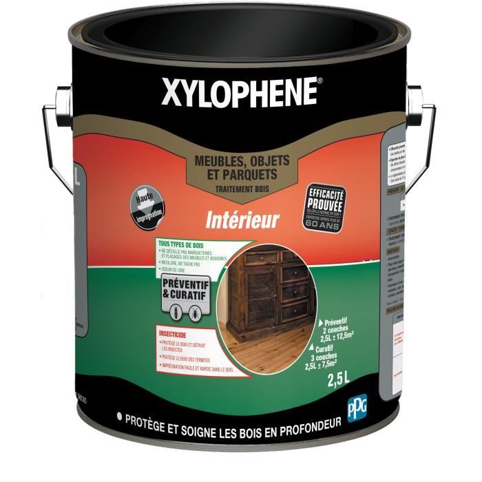 XYLOPHENE Special Treatment for Furniture, Objects & Parquet Floors - 2.5 L