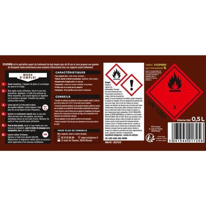 XYLOPHENE Wood Stripper Gel - 1 L