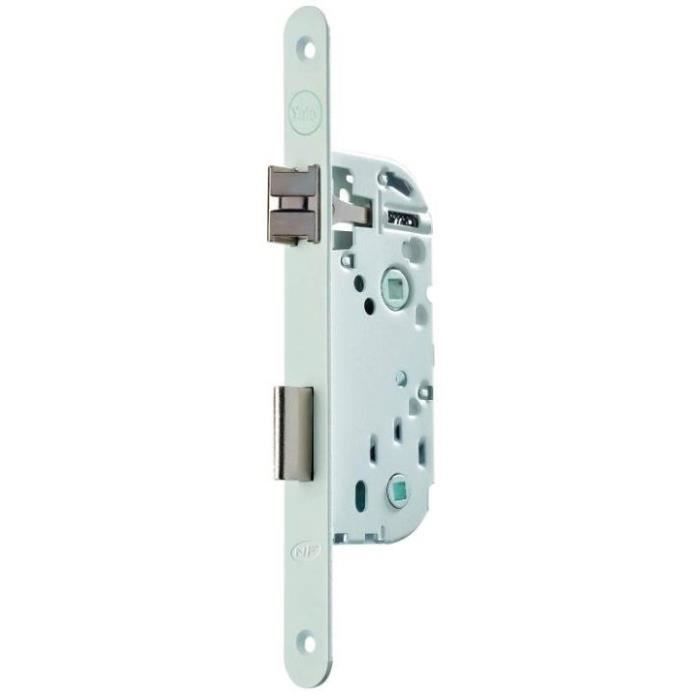 YALE Mortise Lock with Deadbolt - Y73R-A40/B/SC - 40 mm Backset, 135 mm Case - NF Level 2 Certified - White, Strike Plate Included