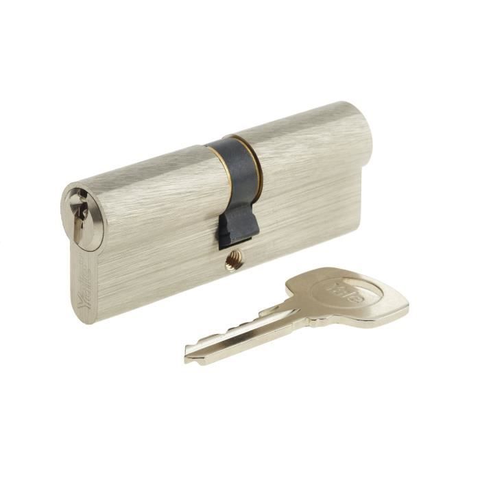 YALE Cylinder 500+ Series 40x40 mm Nickel-Plated - 5 Pins - Pick Protection