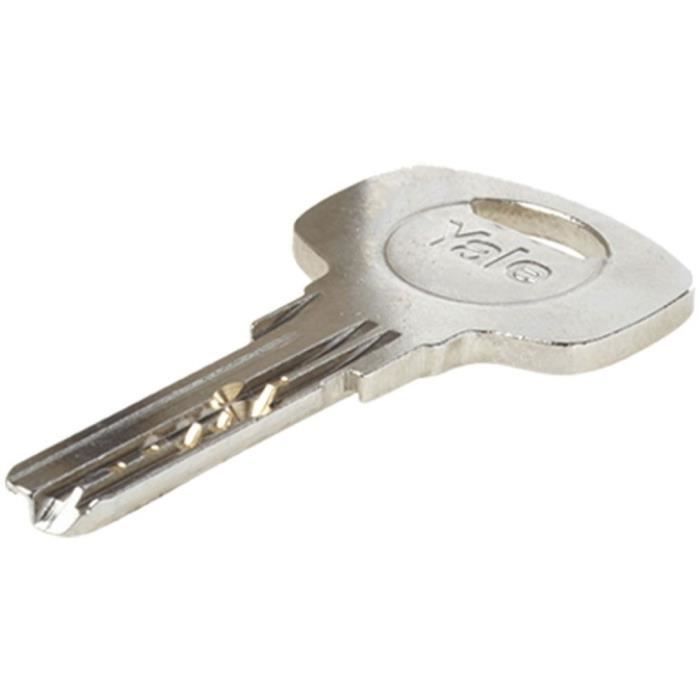 YALE Cylinder 1000+ Series 40x45 mm Nickel-Plated - 6 Pins - Disengageable
