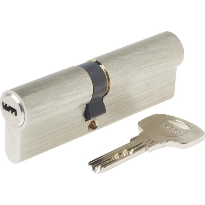 YALE 1000+ Series Cylinder - 40x50 mm - 6 Pins - Anti-Drilling & Anti-Picking - 4 Reversible Keys