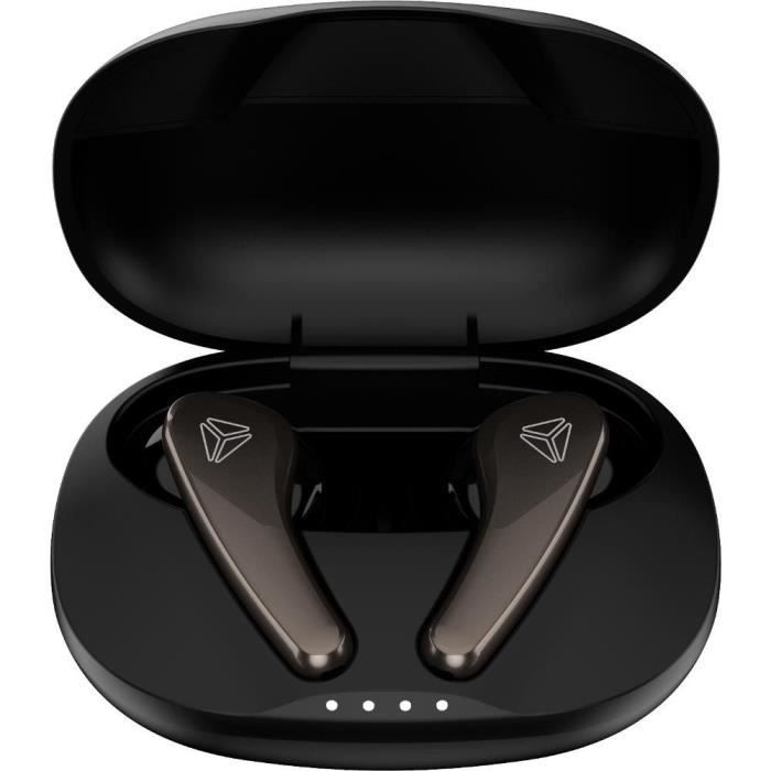 YENKEE TWS TABOO Wireless Earbuds - Bluetooth 5.2 - Ergonomic Design - YHP 05BT BK