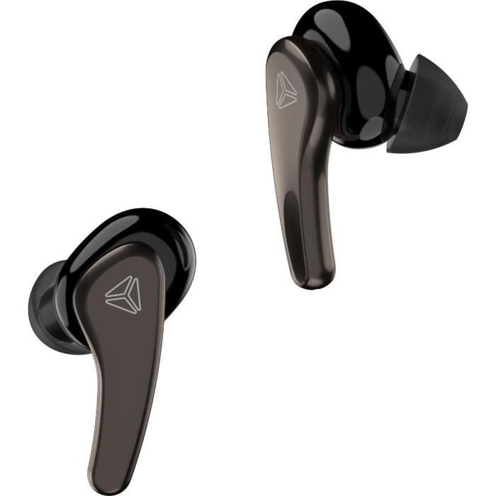 YENKEE TWS TABOO Wireless Earbuds - Bluetooth 5.2 - Ergonomic Design - YHP 05BT BK