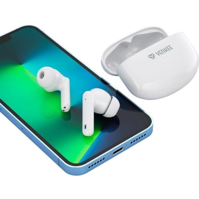 YENKEE TWS HARMON Wireless Earbuds - Active Noise Cancellation - YHP 08BT ANC