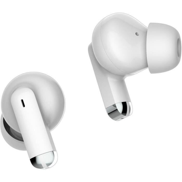 YENKEE YHP 07BT WE Rechargeable Wireless Earbuds - Bluetooth 5.3 - 24 Hours Listening Time