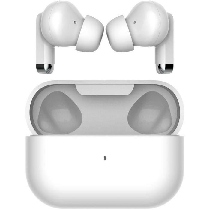 YENKEE YHP 07BT WE Rechargeable Wireless Earbuds - Bluetooth 5.3 - 24 Hours Listening Time