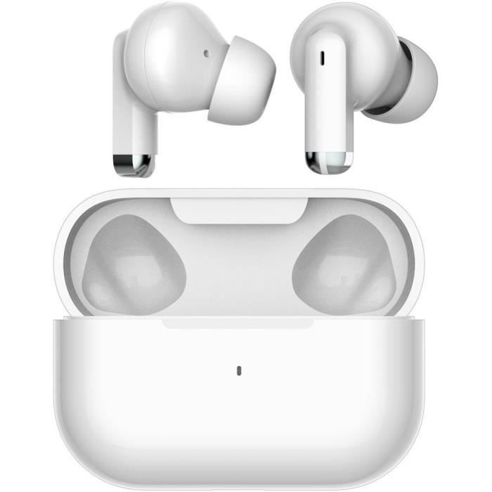YENKEE YHP 07BT WE Rechargeable Wireless Earbuds - Bluetooth 5.3 - 24 Hours Listening Time