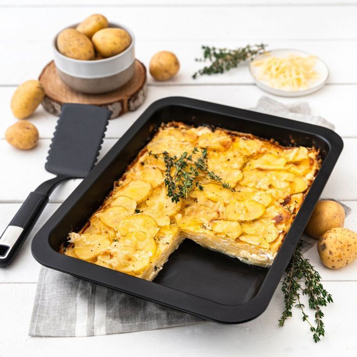 Zenker Set of 2 Rectangular Oven Baking Dishes - Special Cooking - 37 x 27 and 28 x 23 cm