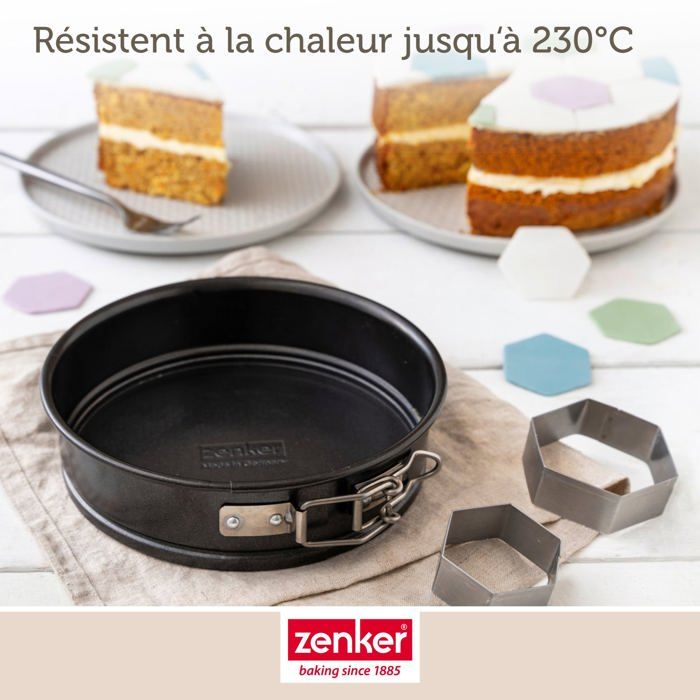 Zenker Set of 2 Mini Springform Cake Tins - 12 and 16 cm