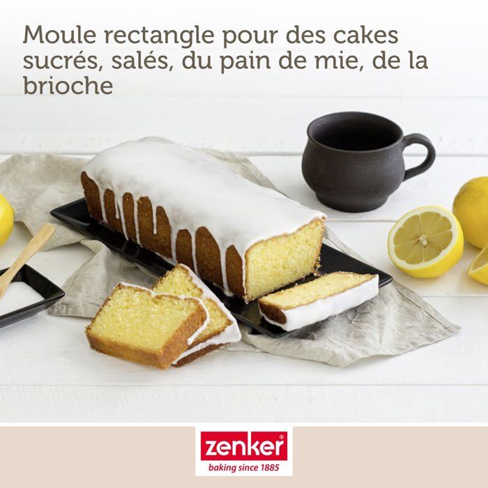 ZENKER Cake and Savarin Mold Set - Black Metallic - 30.5 x 11.5 cm and 28 cm