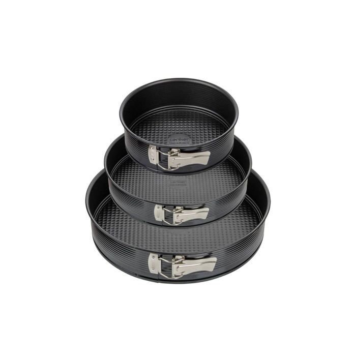 Zenker Set of 3 Round Springform Pans - 20,24 and 28 cm