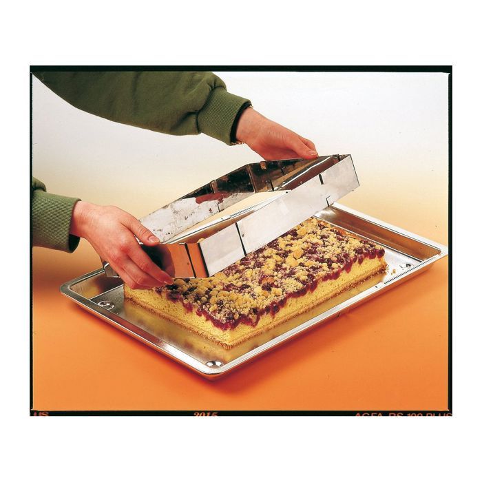 Zenker Adjustable Pastry Frame and Ring Set - Smart Pastry