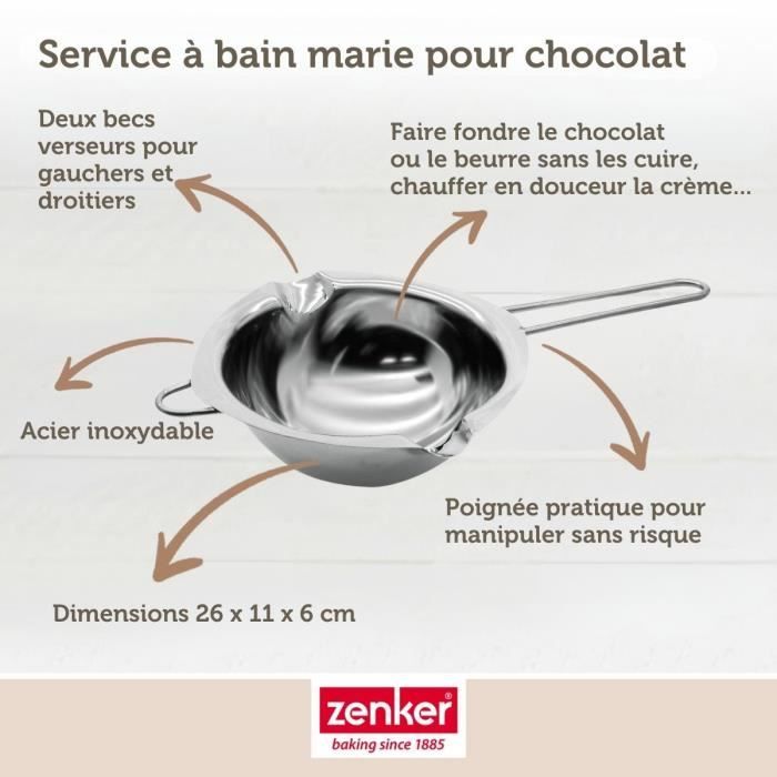 ZENKER Bain-Marie Service and Frying Tongs for Doughnuts - Smart Pastry